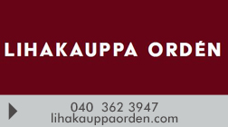 Lihakauppa A & J Ordén Oy logo